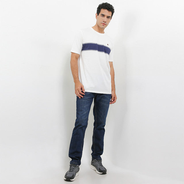 Hush Puppies Pakaian Pria T Shirt Manora In White