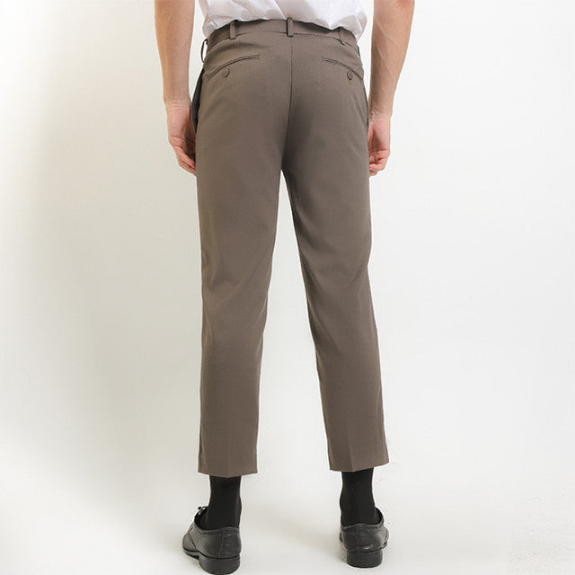 Hush Puppies Pakaian Pria Pants Naird In Brown