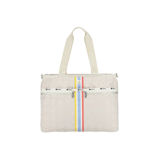 LeSportsac Tas Unisex Tote bag Aec Sanvin Tote In Jacquard Ivoire