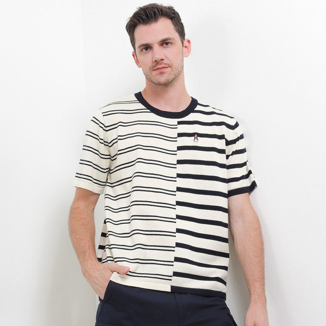 Hush Puppies Pakaian Pria T Shirt Merane In White