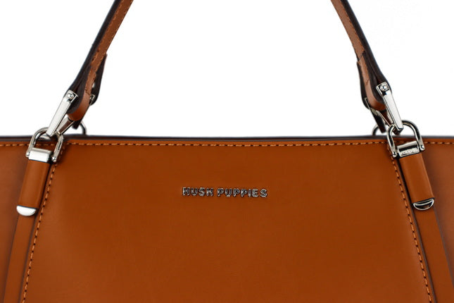 Hush Puppies Tas Tote Wanita Aza Tote (L) In Cognac