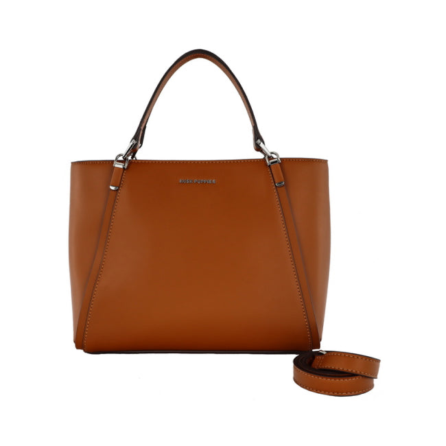 Hush Puppies Tas Tote Wanita Aza Tote (L) In Cognac