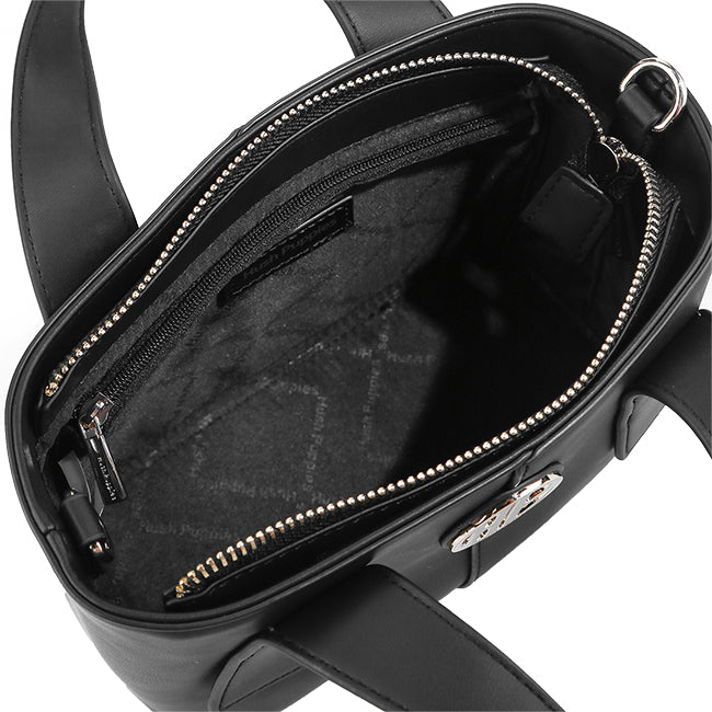 Hush Puppies Women Bags Gennie Satchel (M) In Black