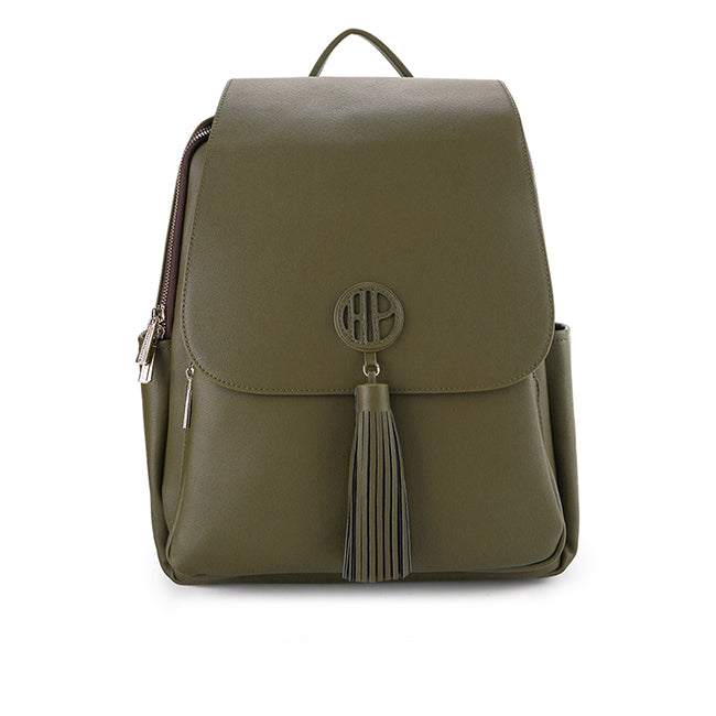 Hush Puppies Tas Backpack Wanita Bernette Backpack (L) In Olive