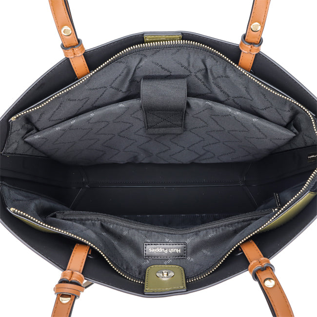 Hush Puppies Tas Wanita Tote Bag Mathie Tote M In Olive