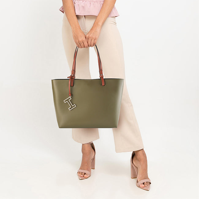Hush Puppies Tas Wanita Tote Bag Mathie Tote M In Olive