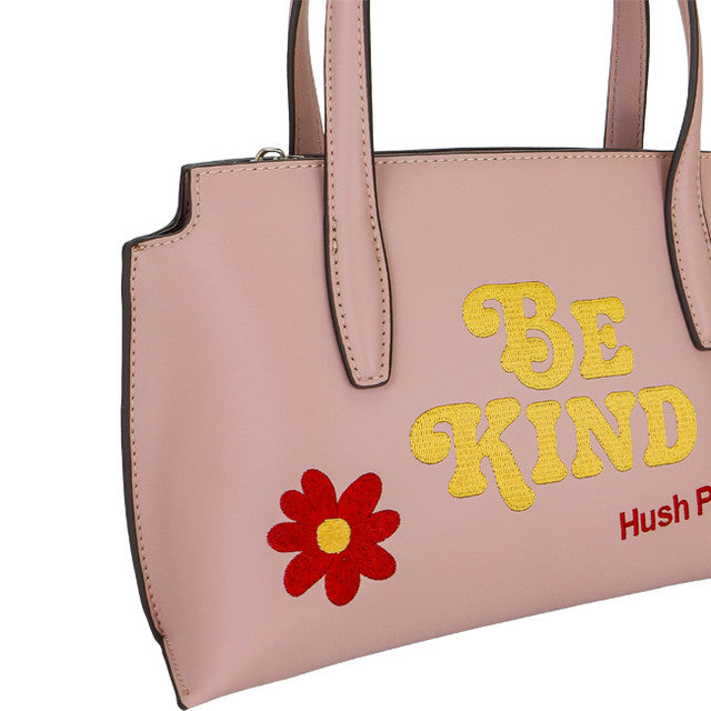 Hush Puppies Women Bags Georgina Satchel (L) In Light Pink
