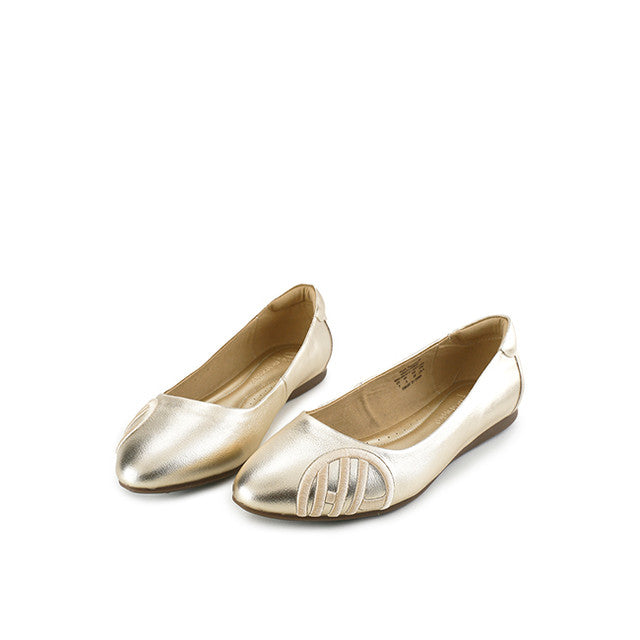 Hush Puppies Sepatu Wanita Slip On Kristy Emmy In Light Gold