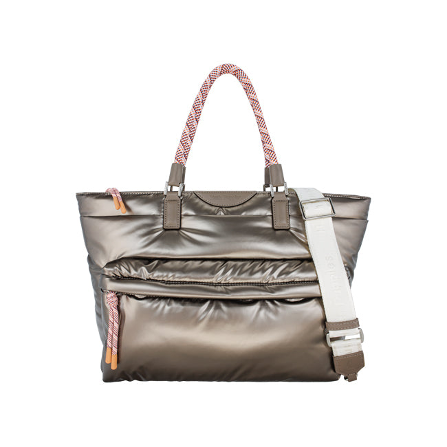 Nicolette Top Handle In Chestnut