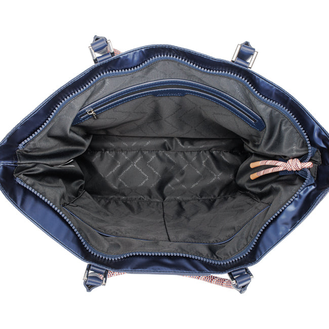 Nicolette Top Handle In Navy