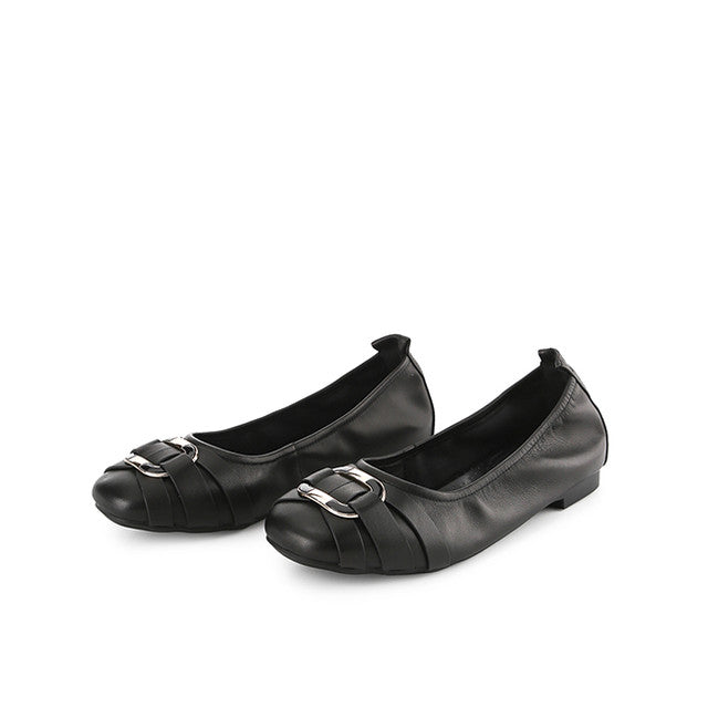 Hush Puppies Sepatu Wanita Flats Donna Carl In Black