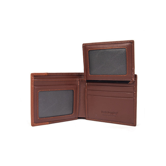 Hush Puppies Aksesoris Pria Short Wallet Novin Short Wlt F In Dark Brown