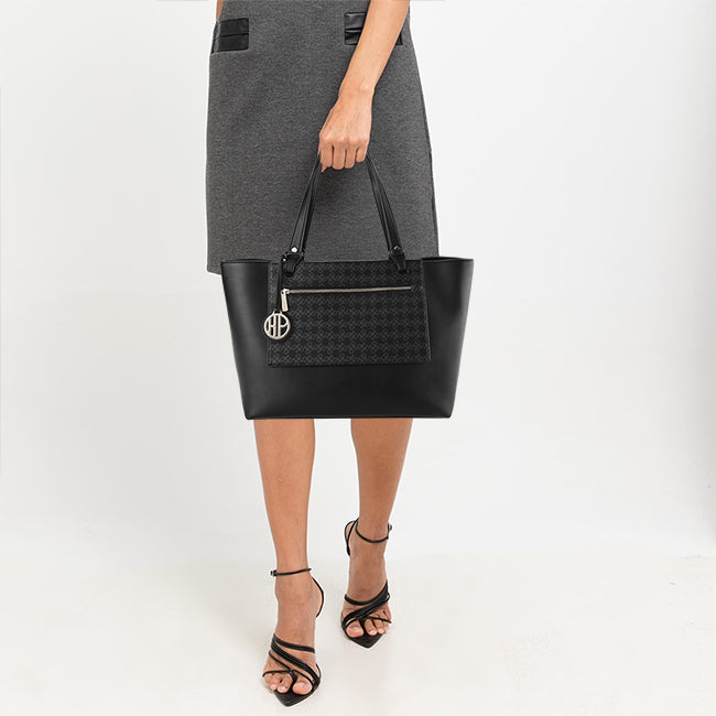 Hush Puppies Tas Tote Wanita Mono Tote (L) In Black