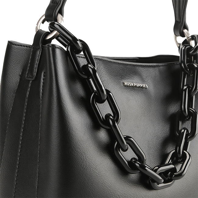 Hush Puppies Tas Satchel Wanita Linsie Satchel (M) In Black