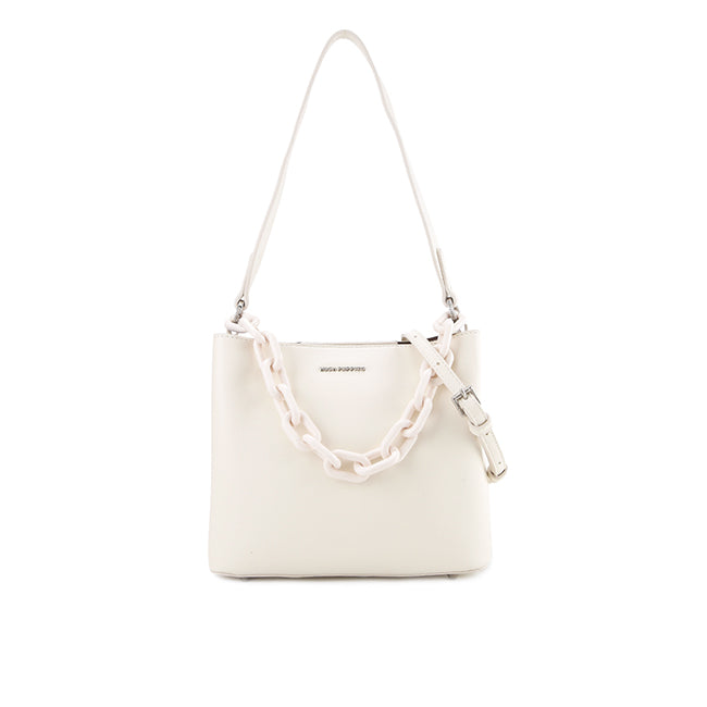 Hush Puppies Tas Satchel Wanita Linsie Satchel (M) In Off White
