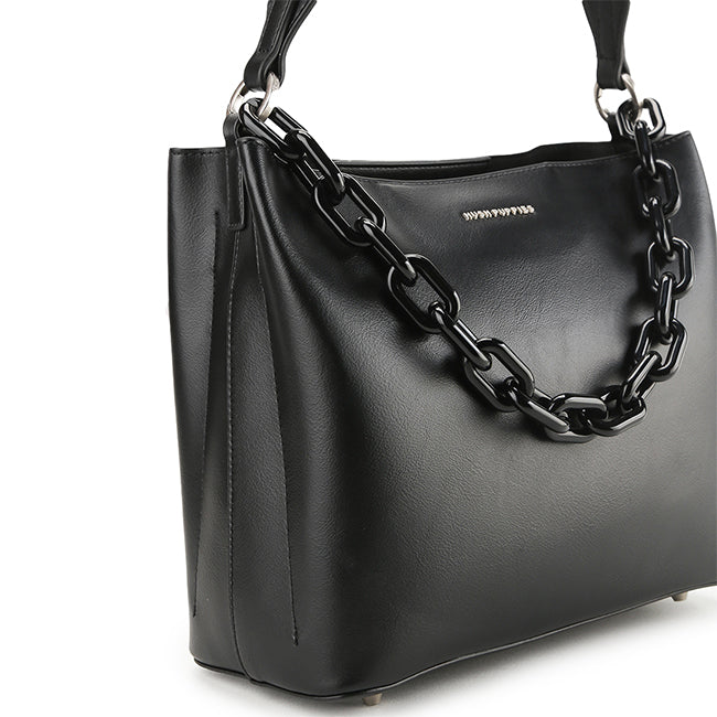 Hush Puppies Tas Satchel Wanita Linsie Satchel (L) In Black