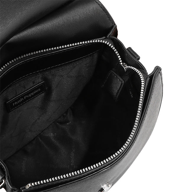 Hush Puppies Women Bags Rosette Sling L In Black