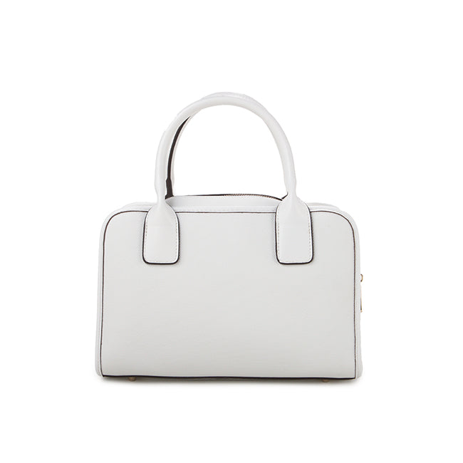 Cass Top Handle L In White