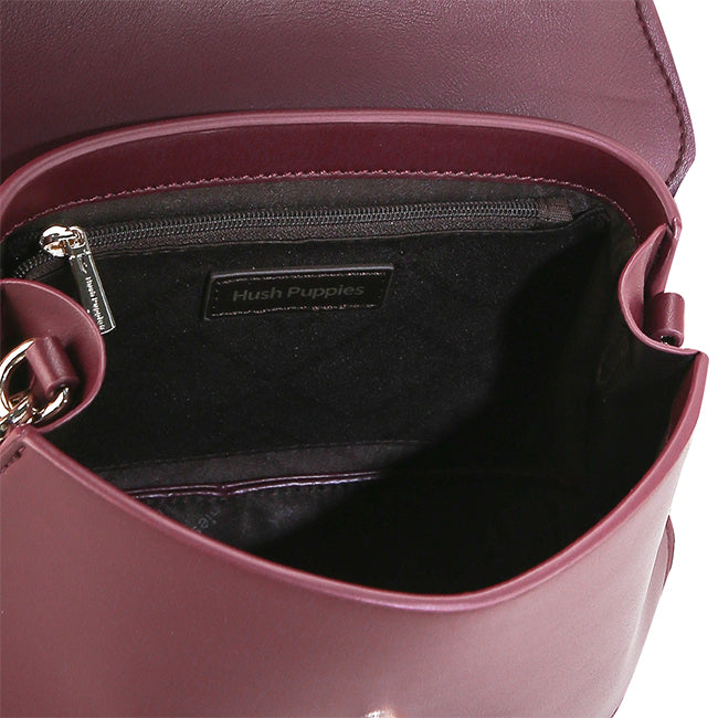 Hush Puppies Tas Wanita Sling Bag Sara Sling M In Maroon