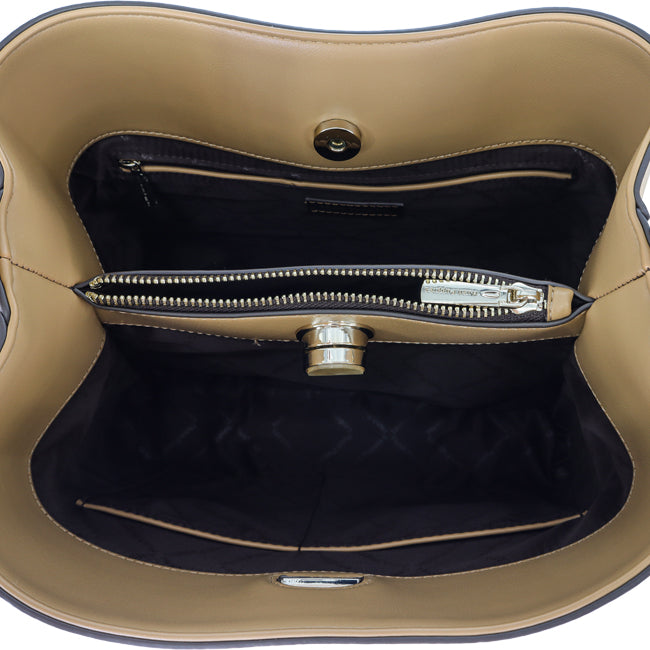Hush Puppies Tas Wanita Tortee Satchel In Tan