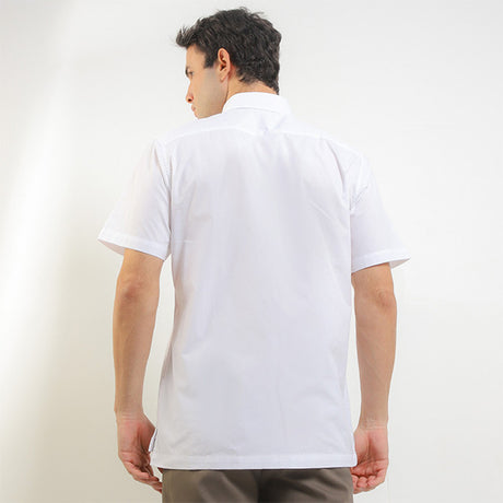 Hush Puppies Pakaian Pria Shirt Trento In White