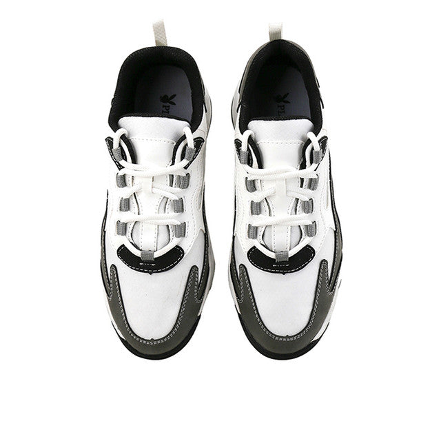 Playboy Shoes Wanita Sneaker Layana In White/Black