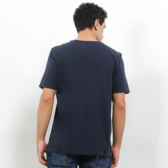 Hush Puppies Pakaian Pria T Shirt Leviero 4 In Navy