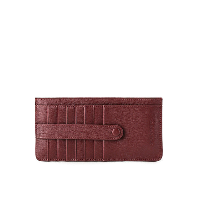 Obermain Accessories Pria Card Holder Carlo Cardholder In Maroon M
