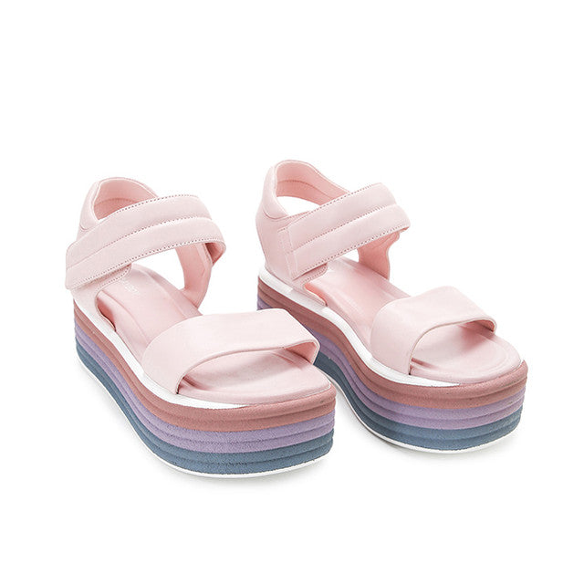 Playboy Sandal Wanita Straps Adora In Pink