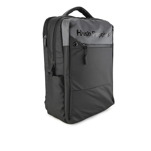 Hush Puppies Tas Pria Kingsley Backpack In Black