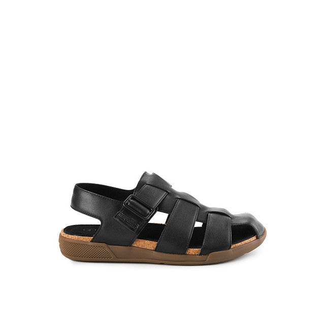 Hush Puppies Sandal Pria Asahi Jake Fisherman In Black