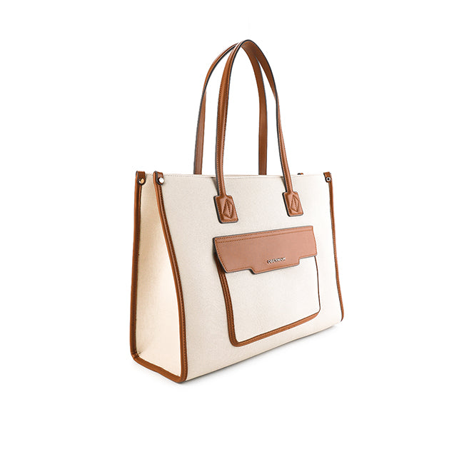 Obermain Tas Tote Wanita Ria Tote (L) In Beige