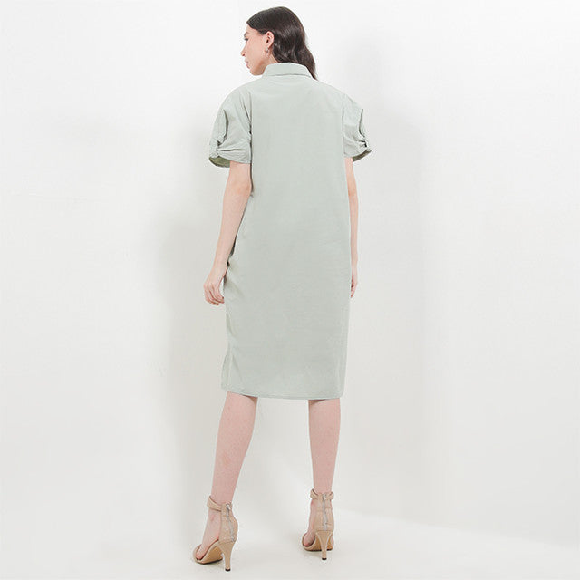 Hush Puppies Pakaian Wanita Dress Sherma In Sage