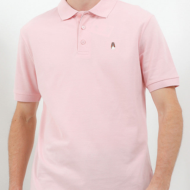 Hush Puppies Pakaian Pria Polo Bsc Tangelo In Pink