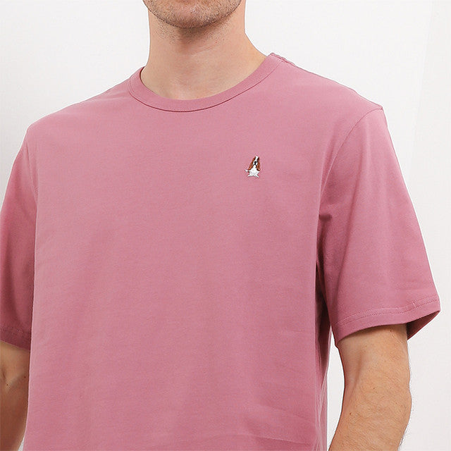 Hush Puppies Pakaian Pria T Shirt Bsc Sandwich In Pink