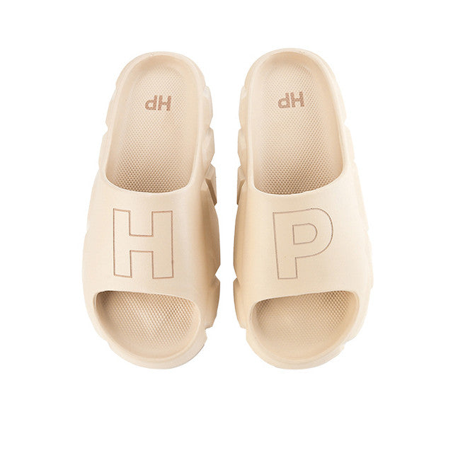 Hush Puppies Sandal Pria Claine Slide In Beige