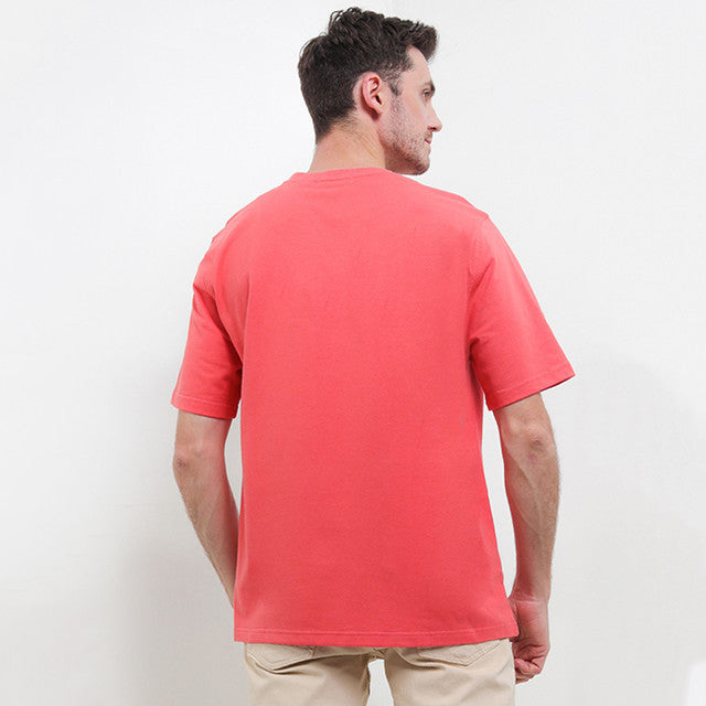 Obermain Pakaian Pria T Shirt Matten In Terracotta