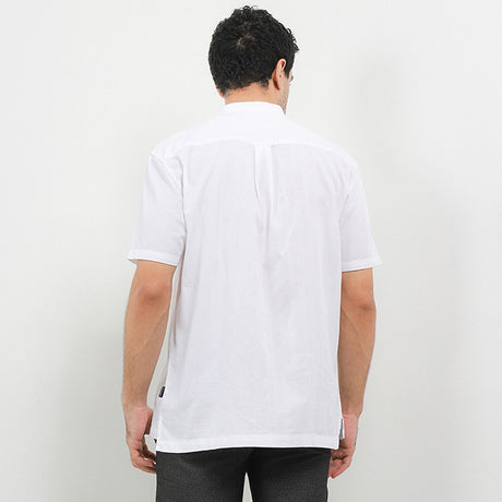 Hush Puppies Pakaian Pria Shirt Karuka In White