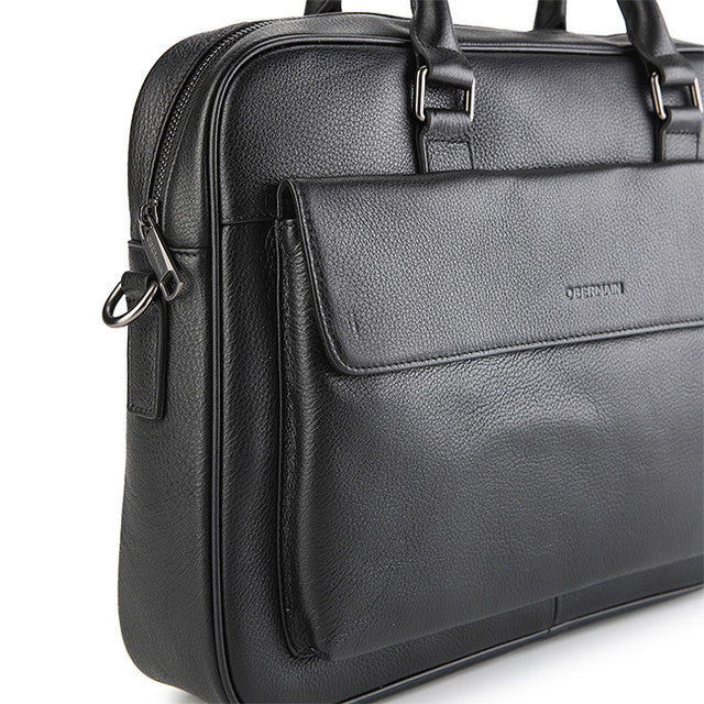 Obermain Tas Pria Backpack Barry Document Bag - L In Black