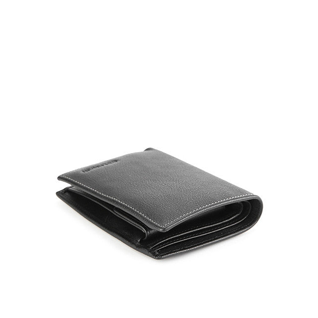 Obermain Aksesoris Pria Backpack Cyrus Tall Wallet W/ Coin In Black