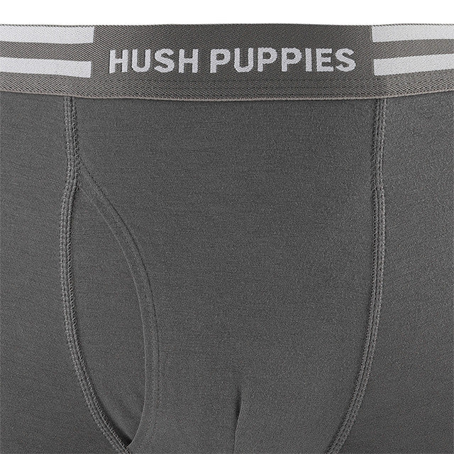 Hush Puppies Pakaian Pria Underwear Jack Boxer In Grey
