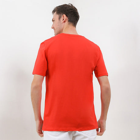 Hush Puppies Pakaian Pria T Shirt Bsc Adhesh 5 In Red