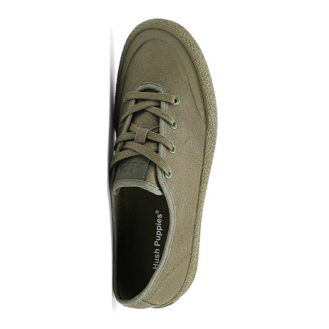 Hush Puppies Sepatu Pria Sneakers Connor Volix In Olive