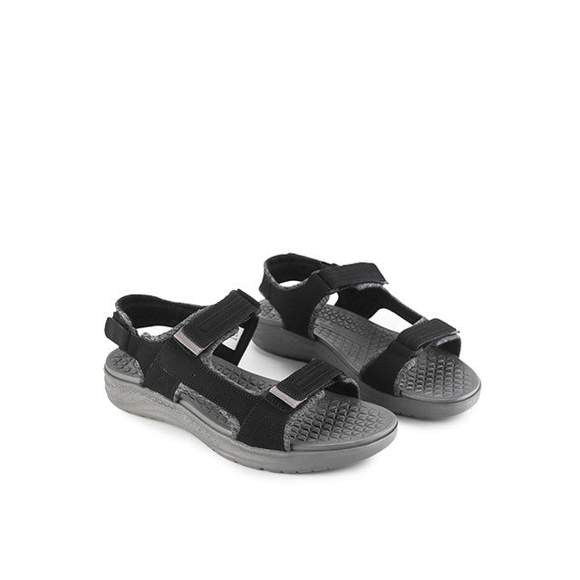 Hush Puppies Pria Rafter Activate Sandal In Bold Black