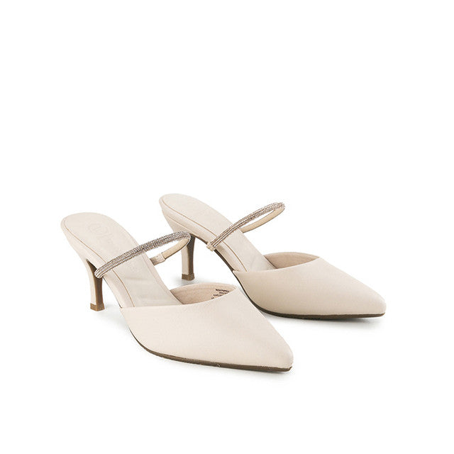 Hush Puppies Sepatu Wanita Heels Vera Rossi In Beige