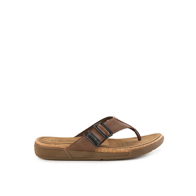 Hush Puppies Sandal Pria Asahi Jake Toepost In Tan