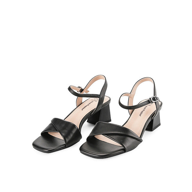 Hush Puppies Sandal Wanita Heels Yuriko In Black