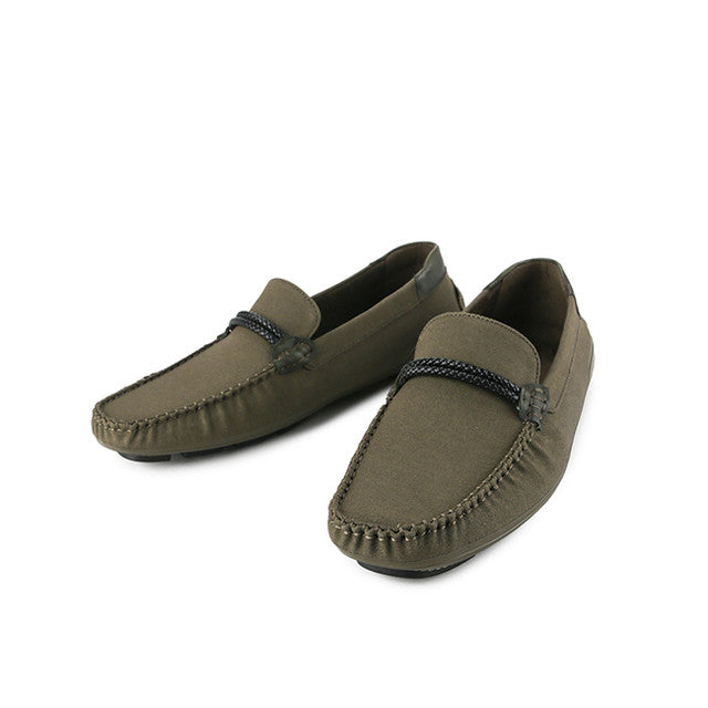 Hush Puppies Sepatu Pria Loafers Tennov Cave Saddle Loafer In Olive