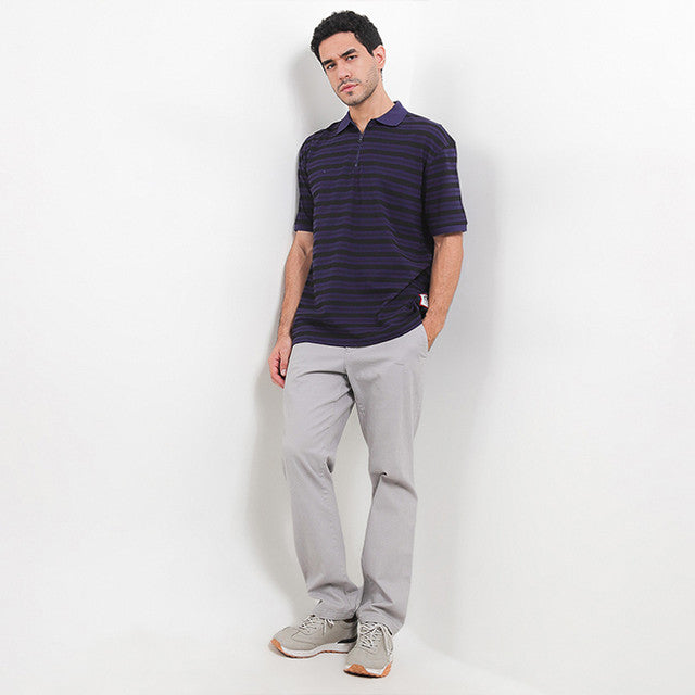 Obermain Pakaian Pria Polo Rope In Navy