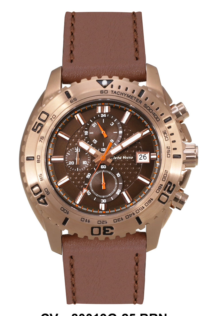 Christ Verra Men'S Watches Cv 80019G-25 Brn